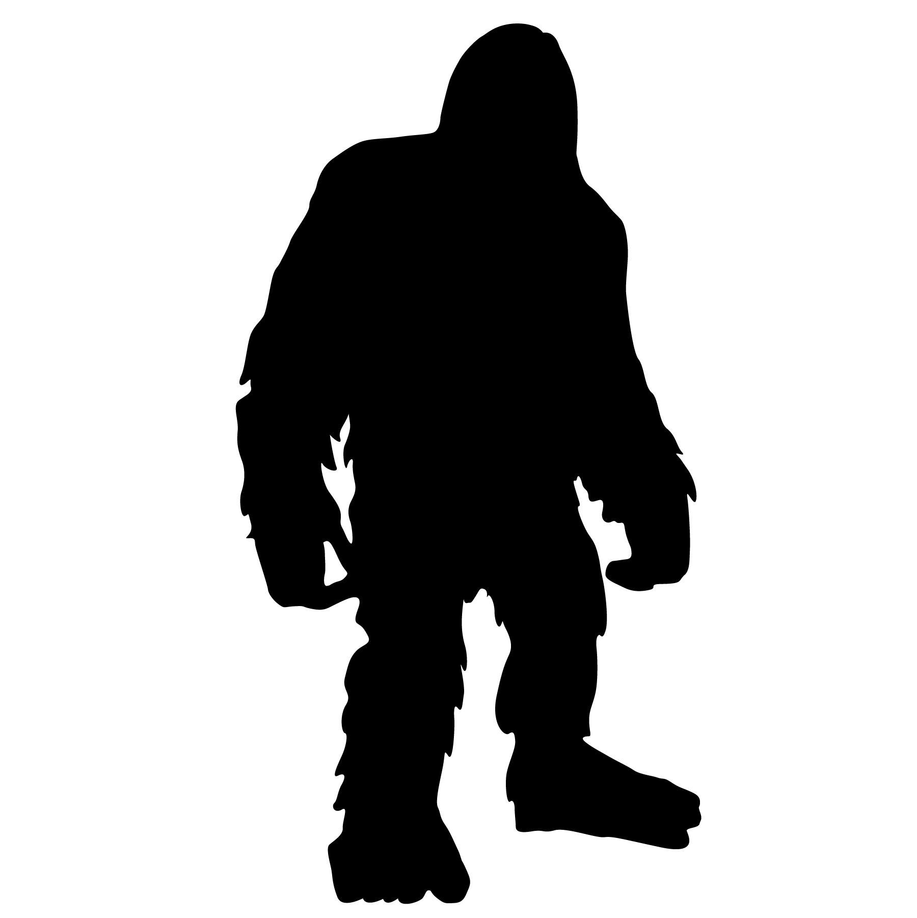 Bigfoot Silhouette SVG