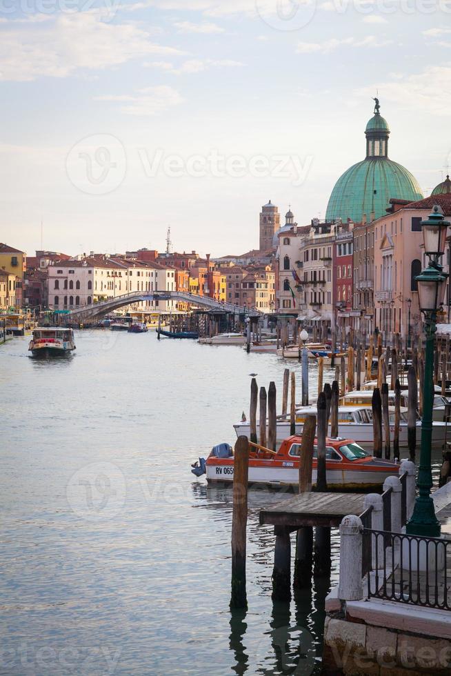 Venice canal view photo