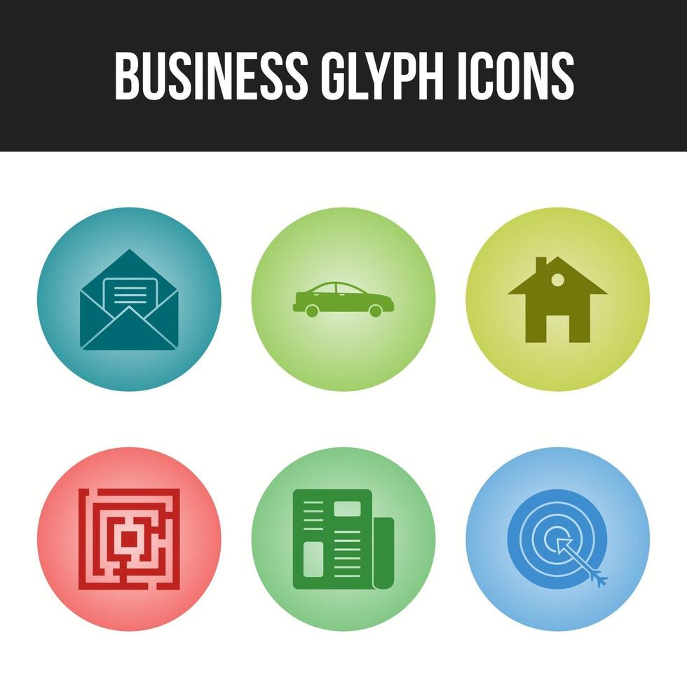 Business icon set for personal and commecal use vector