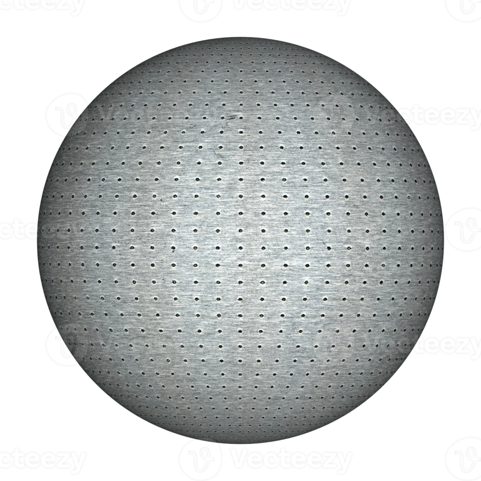 grey metal sphere transparent background png