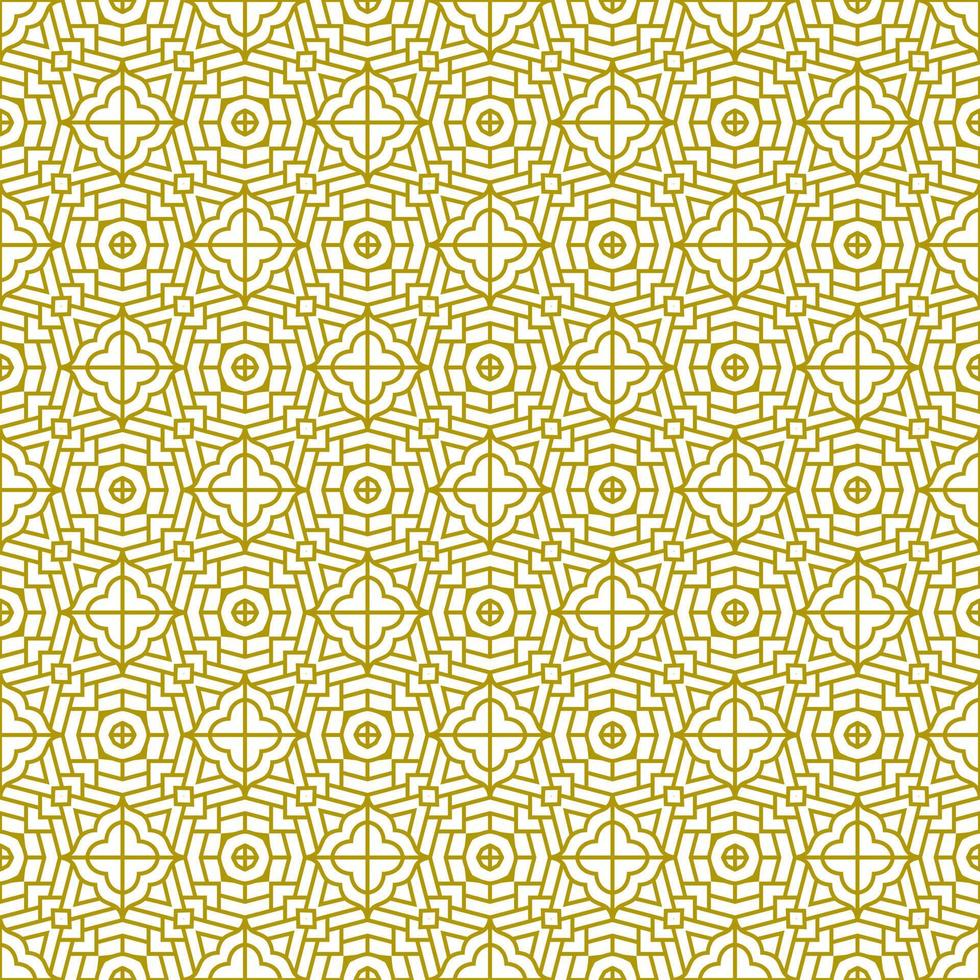 gold line luxury pattern vector