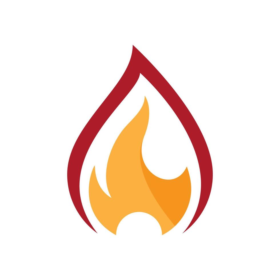 Fire flame Logo vector