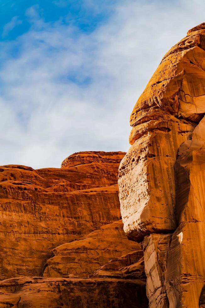 Face of a mountain photo