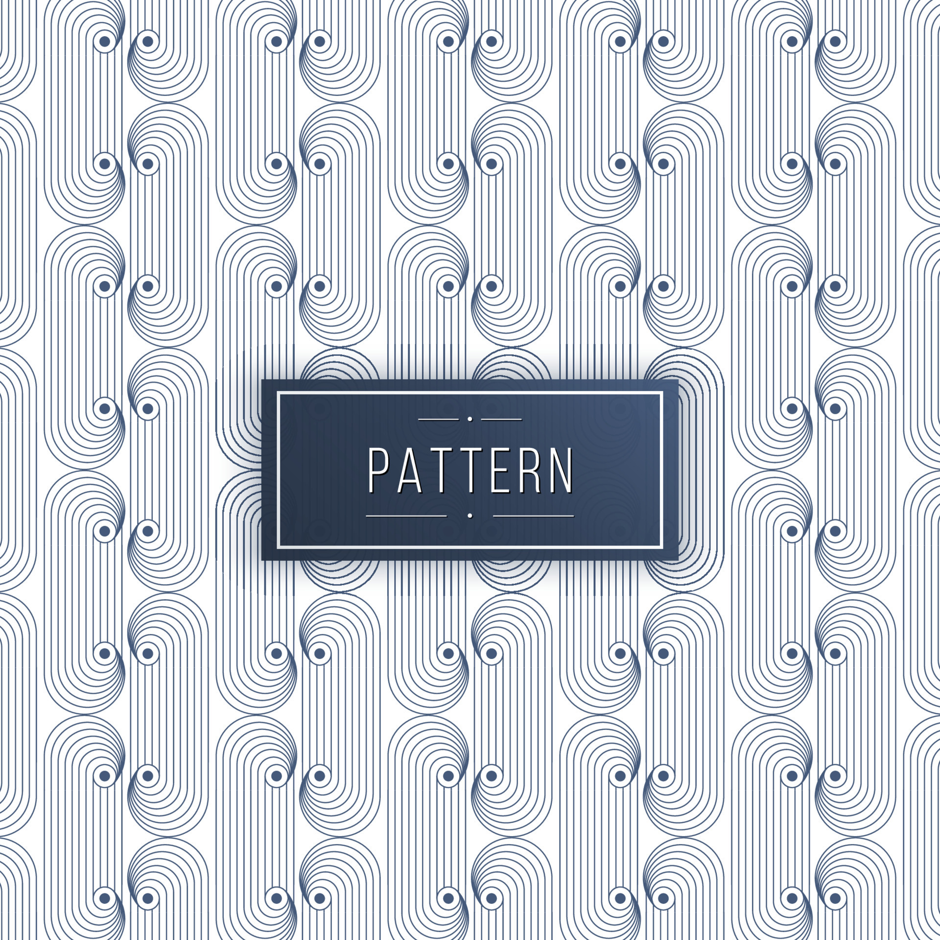 Abstract geometric curve lines seamless pattern background 23162149 ...