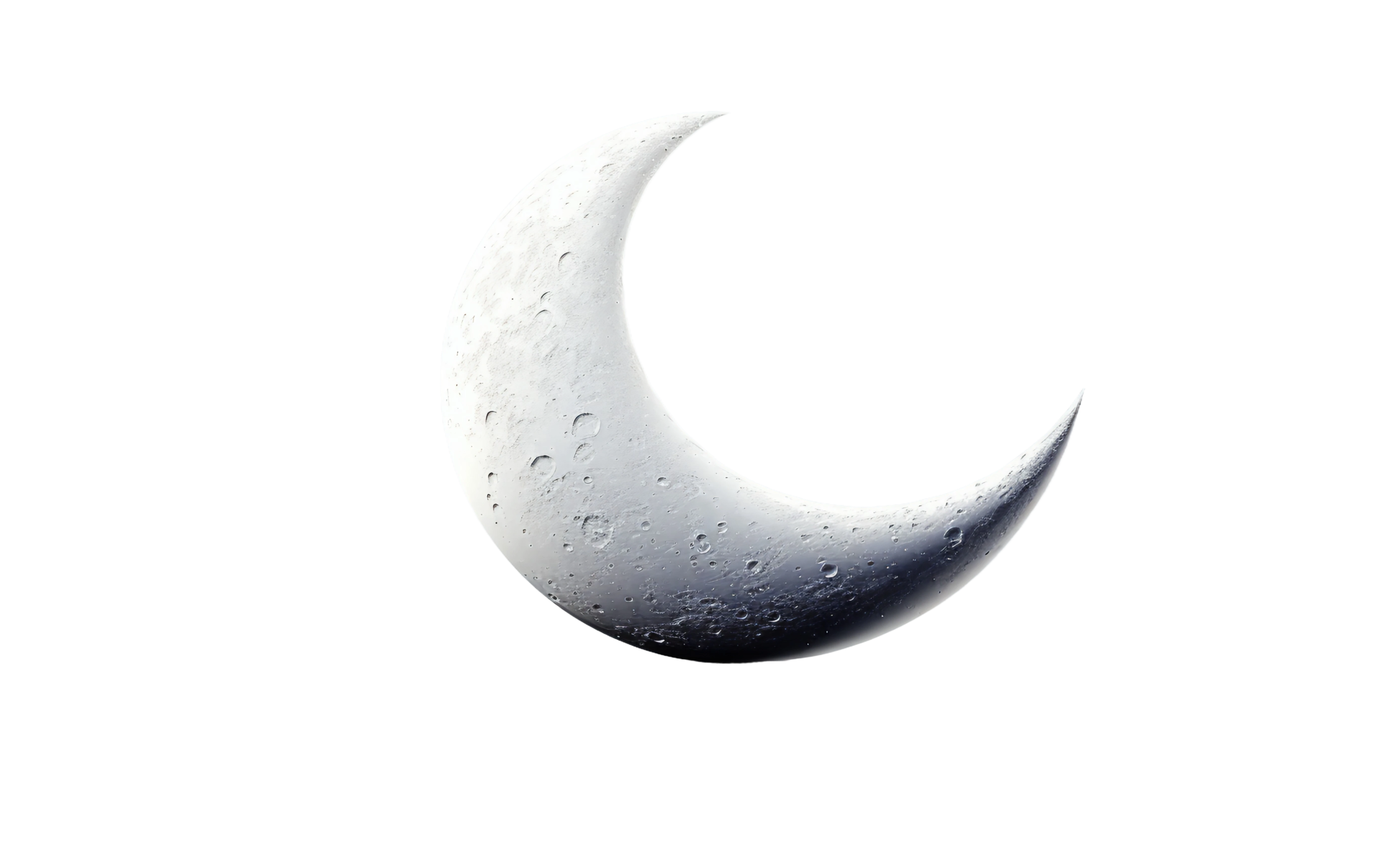 AI generated Half Moon on Transparent Background, PNG format 36626996 PNG