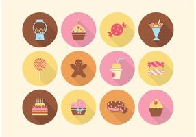 Free Cake And Sweets Vector Icons