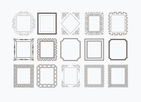 Decorative Vector Frames