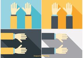 Reaching Hand Illustrations vector