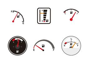 Various Fuel Gauge Vectors