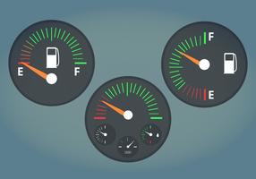 Fuel Gauge Vector Illustration