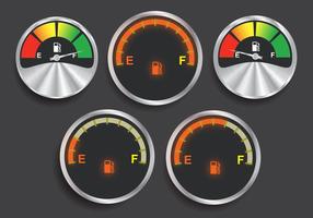 Fuel indicator vectors