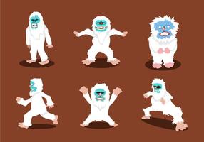 Scary Yeti Vector