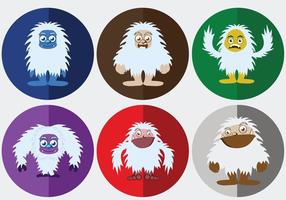 Cute Yeti Vector