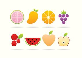 Fruit Logos vector