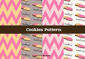 Free Cookies Vector Pattern