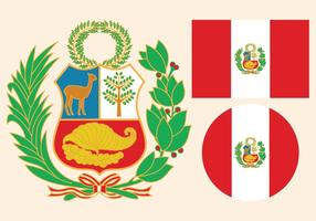 Peru Flag Vectors