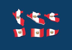 Peru Flag Vector