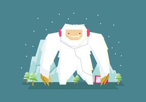 Yeti Music vector