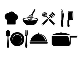 Cooking Icons Vector