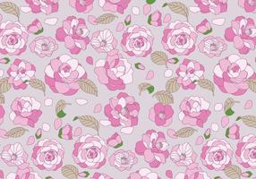 Camellia Pattern Vector