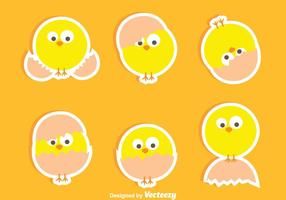 Nice Easter Chick Vectors