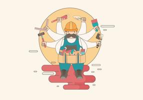 Bricolage DIY Guy Vector