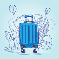 Luggage Illustration vector