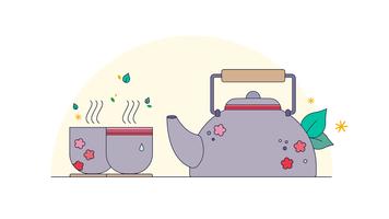 Japanese Tea Vector