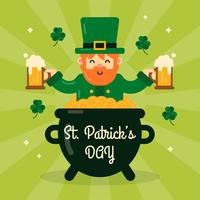 St Patrick's Day Background vector