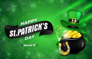 St. Patricks Day Background vector