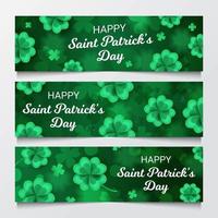 Happy St. Patrick's Day Banner vector