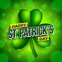 Leaf Shamrock St. Patricks vector