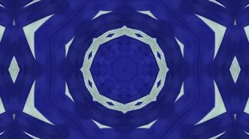 symmetrical patterns,VJ fractal kaleidoscope seamless loop animation. video