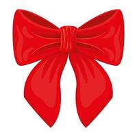 red bow illustration vector