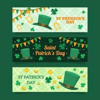 St.Patrick's Day Banner Collection vector