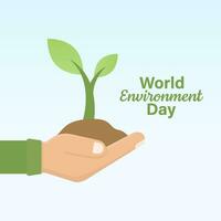 World environment day vector