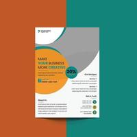 business flyer template vector