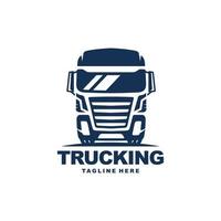 Truck logo design vector. Truck delivery logo vector