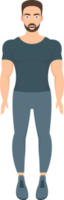 Man avatar clipart illustration png