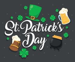 st patricks day banner vector