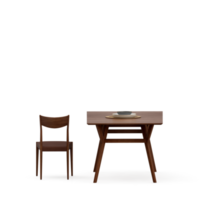 Isometric Table set front 3D render png