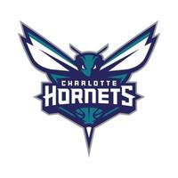 Charlotte Hornets logo on transparent background vector