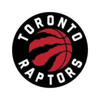 Toronto Raptors logo on transparent background vector