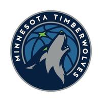 Minnesota Timberwolves logo on transparent background vector