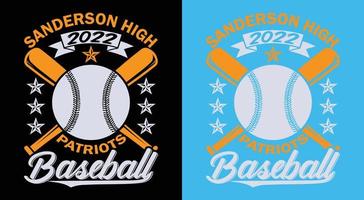 BASEBALL T-SHIRT DESIGN 2023. vector