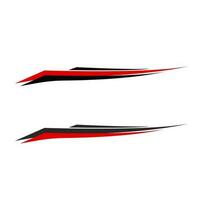 racing car wrapping decal vector design. car decals