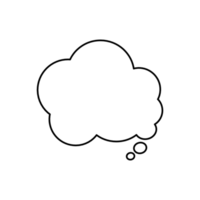 Speech Bubble png, Thought Bubble png, Comic bubble transparent free png