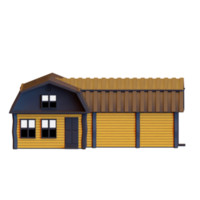 MODELING 3D HOUSE png