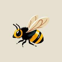 cute little bee vector