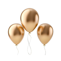 celebrate gold balloon, happy birthday and new year png